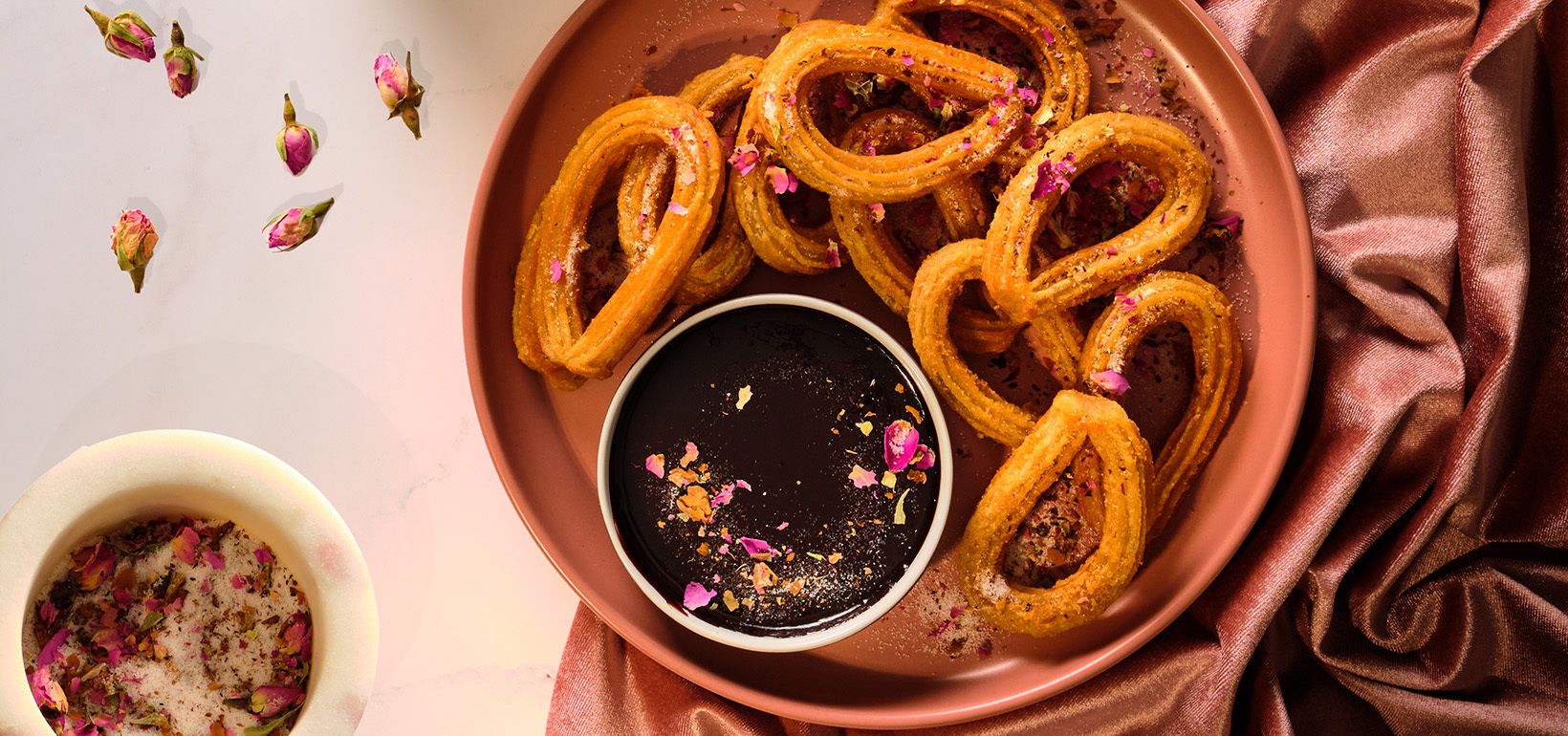 AVIKO Churros lavanta shakar va qora shokoladli